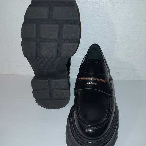 Alexander Wang Black Platform Loafers - Picture 6 of 10